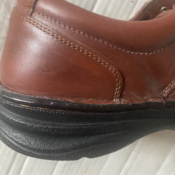 Drew leather brown loafer shoes size 12.5 6E (SH10)