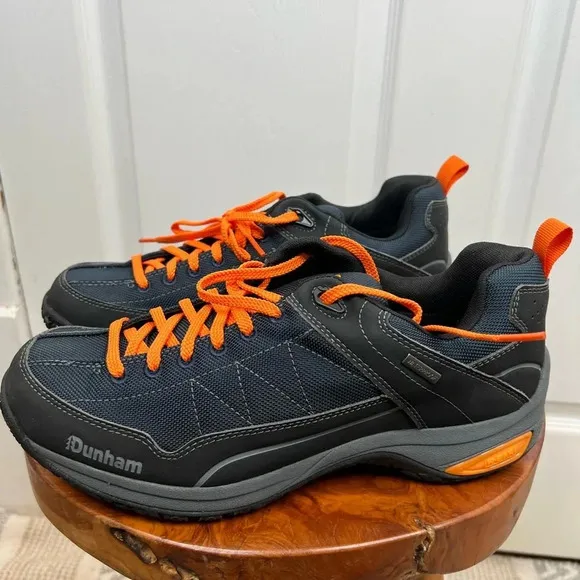Dunham Men's Cloud Plus Hiking Shoes Gray Size 10.5 Waterproof Durable
