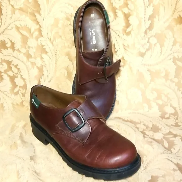 Eastland chunky brown Genuine leather shoes,men's size 10.