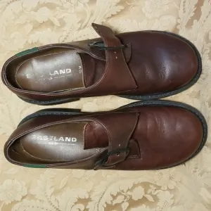 Eastland chunky brown Genuine leather shoes,men's size 10.