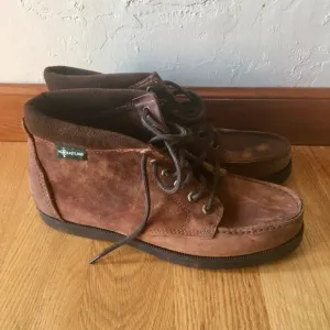 Eastland High Top Boots Brown Suede Boots Laced Up Boots Size 9 Brown Boots