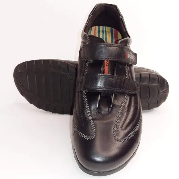 Ecco Babett leather comfort sneakers Sz 39/ US 8.5