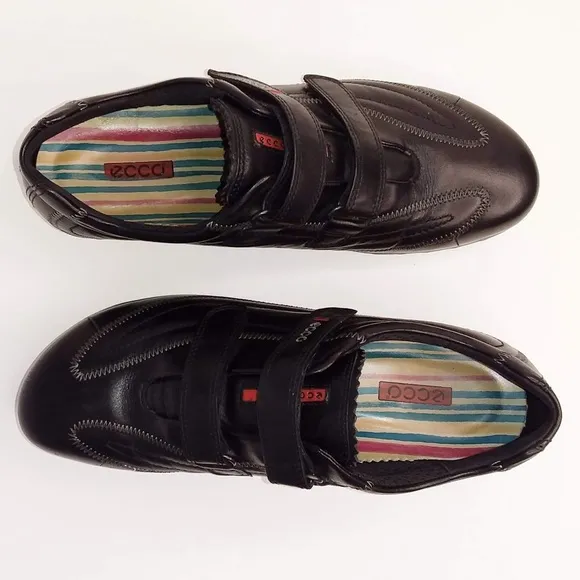 Ecco Babett leather comfort sneakers Sz 39/ US 8.5