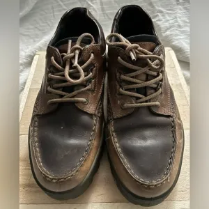 Ecco Brown Genuine Track Footwear Gore-Tex Shoes Mens Size EU 46 US 12