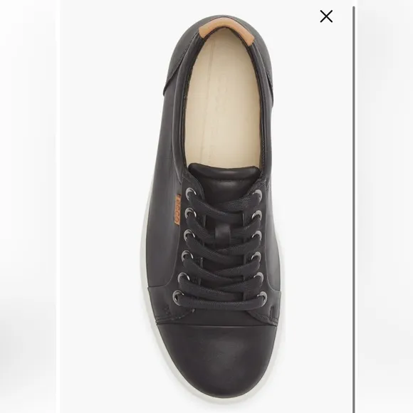 Ecco Women's Soft VII Fashion Sneaker Black – Sz 8 – 8.5