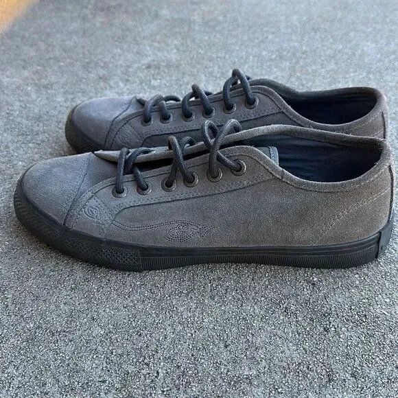 Ed Hardy Gas Leak Suede Sneakers Women’s Sz 8