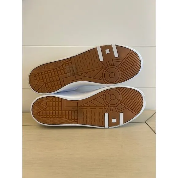 Eden St White Recycled Leather Plastic Bottle Shoes Mens Size 11 Classic Sneaker
