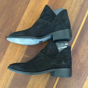 Eileen fisher Black Suede Ankle Boots