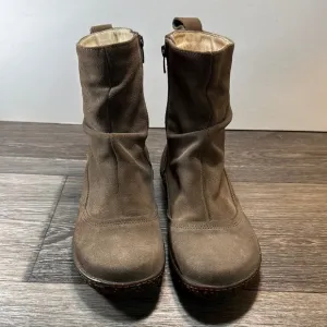 El Naturalista tan Suede  Boots woman’s size 40 (b94)
