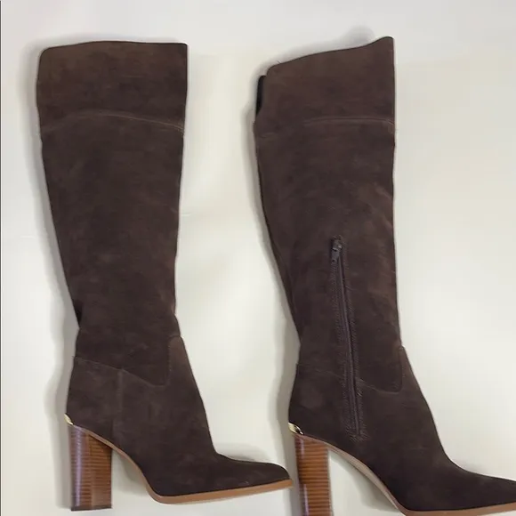 Elegant Brown Knee-High Boots