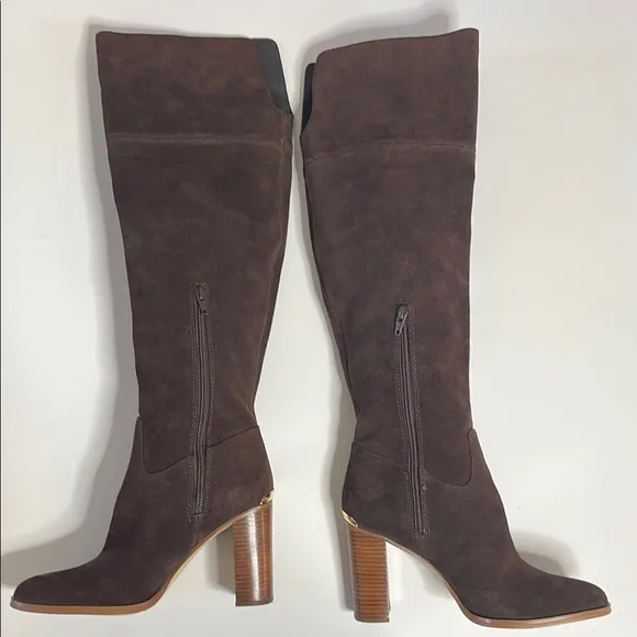 Elegant Brown Knee-High Boots