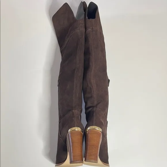 Elegant Brown Knee-High Boots