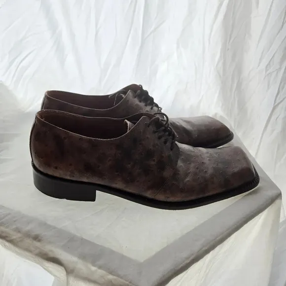 Emilio Franco Vintage Ostrich Shoes
