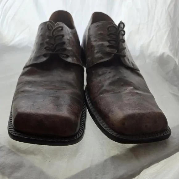 Emilio Franco Vintage Ostrich Shoes