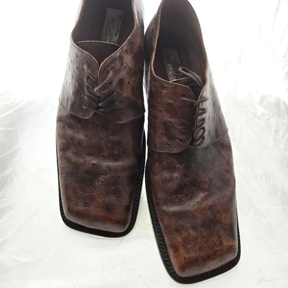 Emilio Franco Vintage Ostrich Shoes