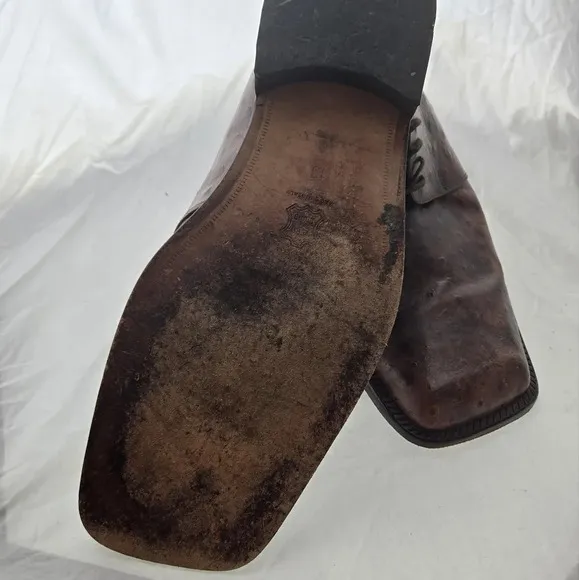 Emilio Franco Vintage Ostrich Shoes