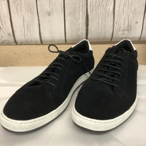 English Laundry Jamar Black Suede Leather Sneakers  Men's Size 11.5  **