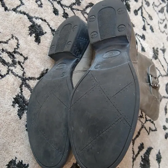 Eric Michael Leather Boots with Buckles Distressed Portugal size 38