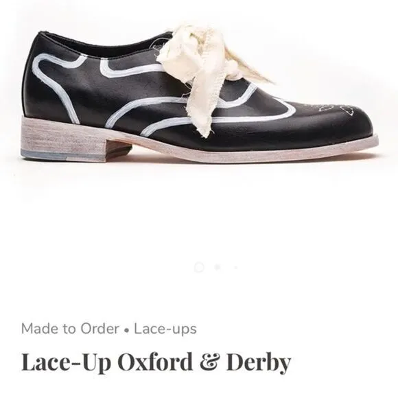 Esquivel buttery soft, hand made‎ leather Oxford shoes - W10