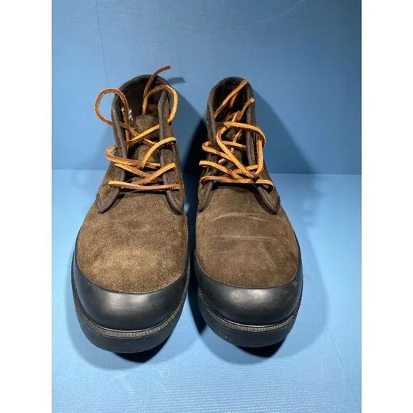 EUC Polo Ralph Lauren Umar Men's 9,5 D Suede Boots Brown