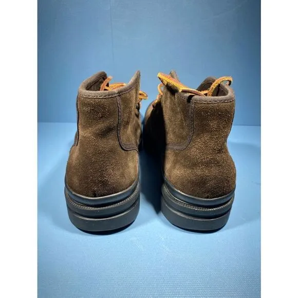 EUC Polo Ralph Lauren Umar Men's 9,5 D Suede Boots Brown