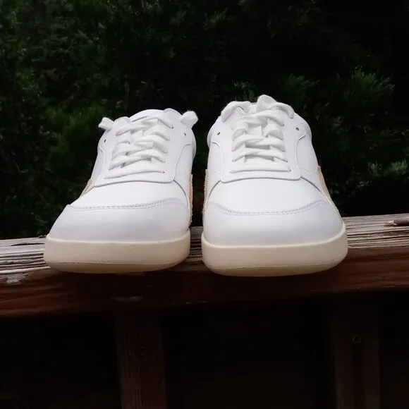Everlane ReLeather white sneakers sz 9 (men's sz 7) NEW (#ES14)
