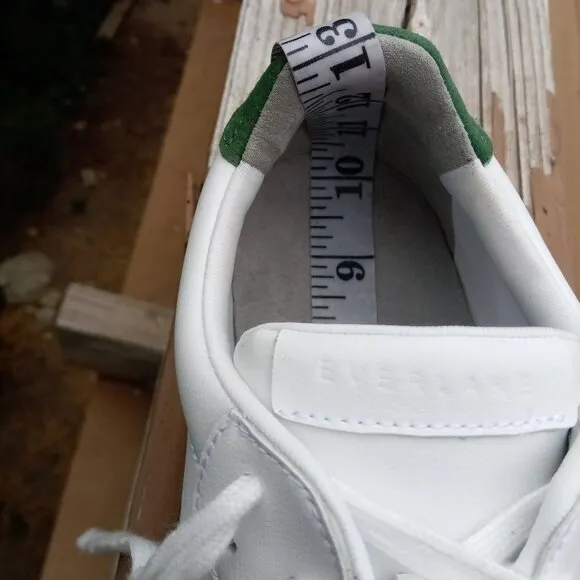 Everlane ReLeather white sneakers sz 9 (men's sz 7) NEW (#ES14)