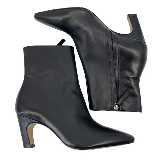 Everlane The Short Banana Boot in Black Leather Size 6 New Without Box!