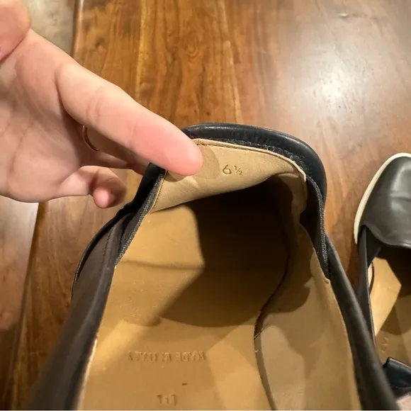 Everlane The Street Leather Loafer Slip On Shoes Size 6.5
