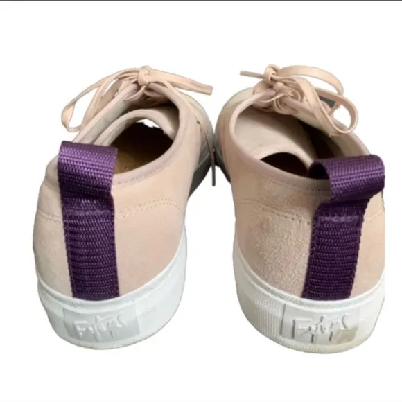 Eytys Light Pink Sneakers Mother Suede Upper Dust Bag &amp; Box Size Women’s 8.5M