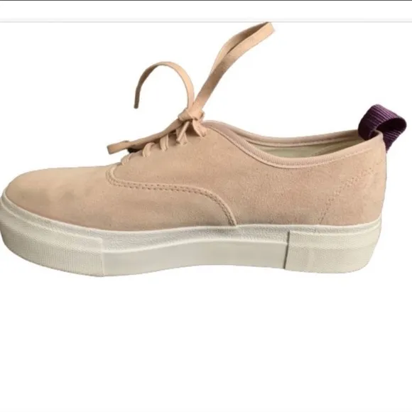 Eytys Light Pink Sneakers Mother Suede Upper Dust Bag &amp; Box Size Women’s 8.5M