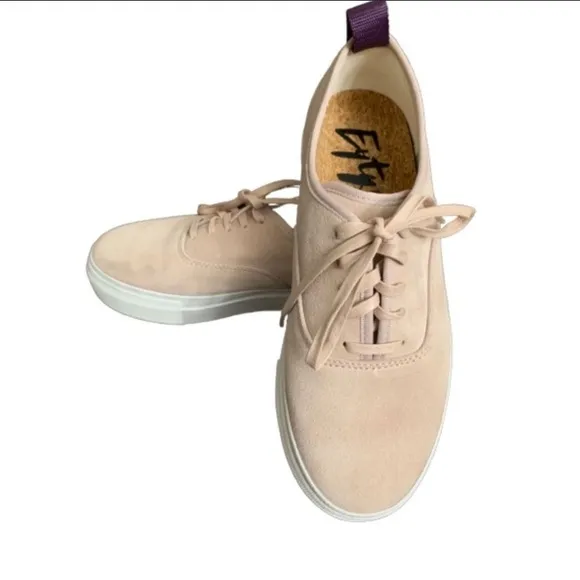 Eytys Light Pink Sneakers Mother Suede Upper Dust Bag &amp; Box Size Women’s 8.5M