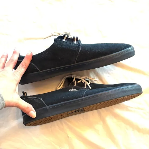 Fallen Capitol sneakers midnight blue suede. SZ 11.5 NWOT No box