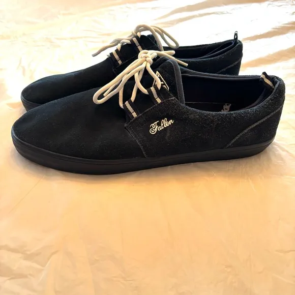 Fallen Capitol sneakers midnight blue suede. SZ 11.5 NWOT No box