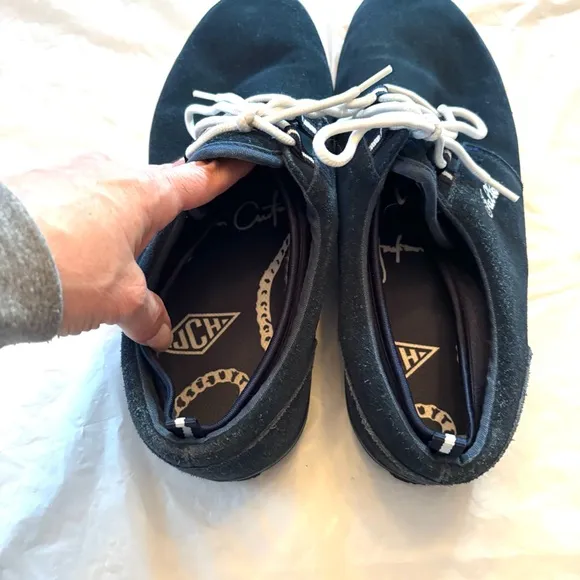 Fallen Capitol sneakers midnight blue suede. SZ 11.5 NWOT No box