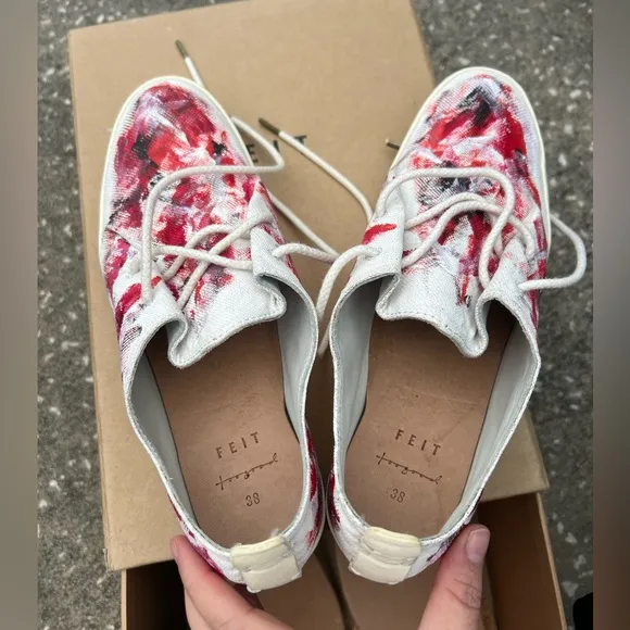 FEIT x Toogood The Artist Shoe Hand-painted - RARE 2/3 - size EU 38 (US 8) NWT