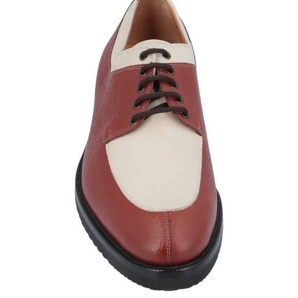 Ferragamo’s creations Men’s Two-Tone Leather Oxford Shoes