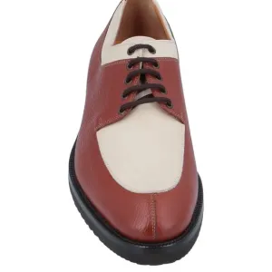 Ferragamo’s creations Men’s Two-Tone Leather Oxford Shoes