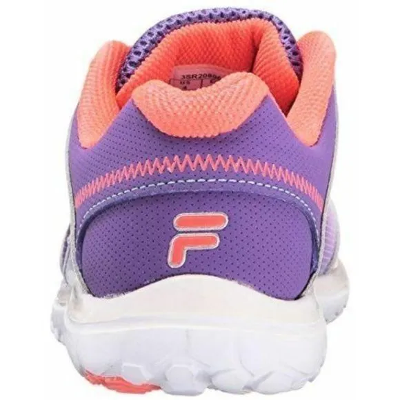 Fila Girls Aurora Skate Shoes Purple Coral Tennis