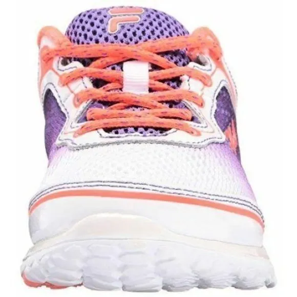 Fila Girls Aurora Skate Shoes Purple Coral Tennis