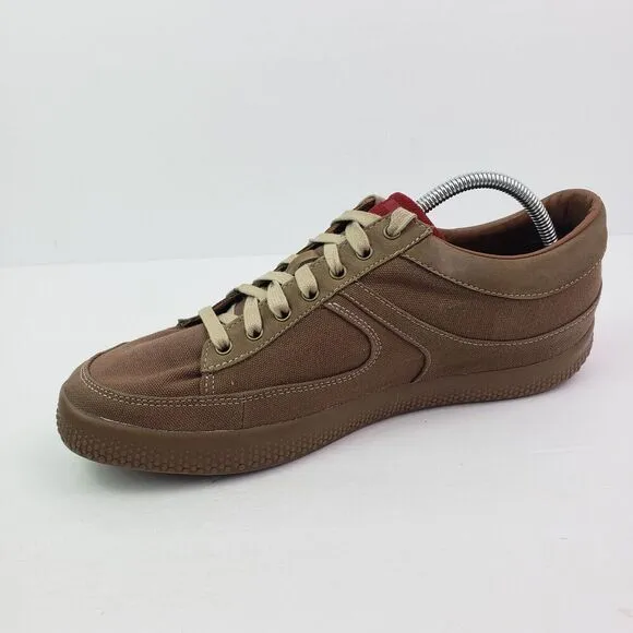 FitFlop Ffbuzz Mens Size 11 Brown Lace Up Casual Sneaker Shoes 386-286