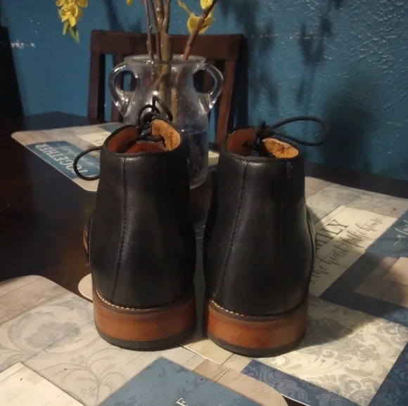 Florsheim (14202) Black Genuine Leather Men's Shoes Size 11.5D