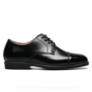 Florsheim Boys Reveal cap toe jr. oxford shoes, black, size 3, NIB