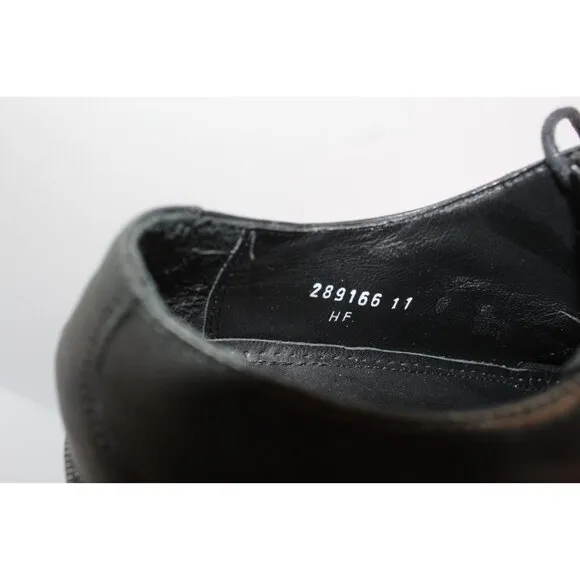 Florsheim Dress Shoes Men's 7.5D Black Leather Classic Lace Up Modern Y2K 14139