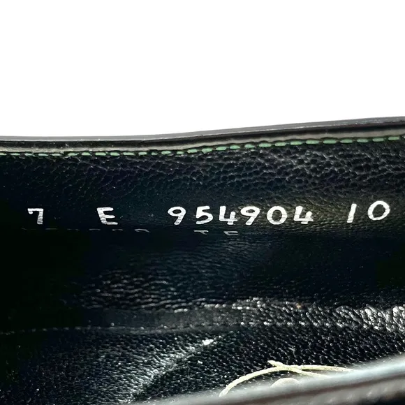 Florsheim Imperial | Men’s 7E | Black‎ Patent Leather Slip On Loafer Shoes