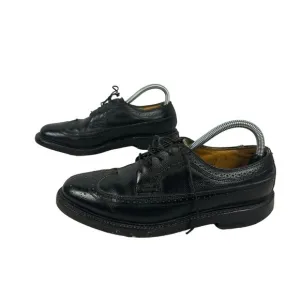 Florsheim Imperial Men's Black Leather Wingtip Oxford Dress Shoes Size 6.5D