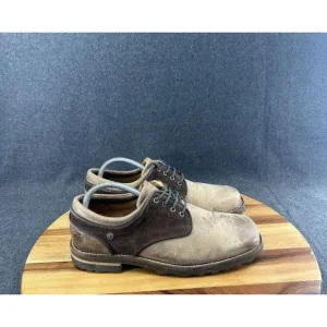 Fluevog 760 Turbo Diesel Men's Size 9 Tan &amp; Brown Shoes F Sole