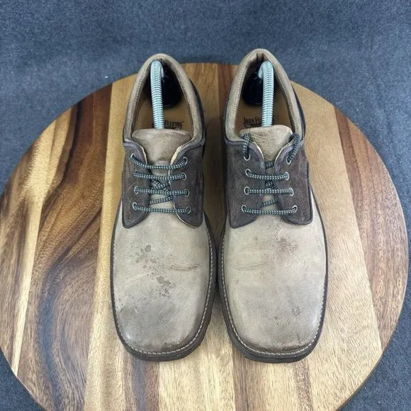 Fluevog 760 Turbo Diesel Men's Size 9 Tan &amp; Brown Shoes F Sole