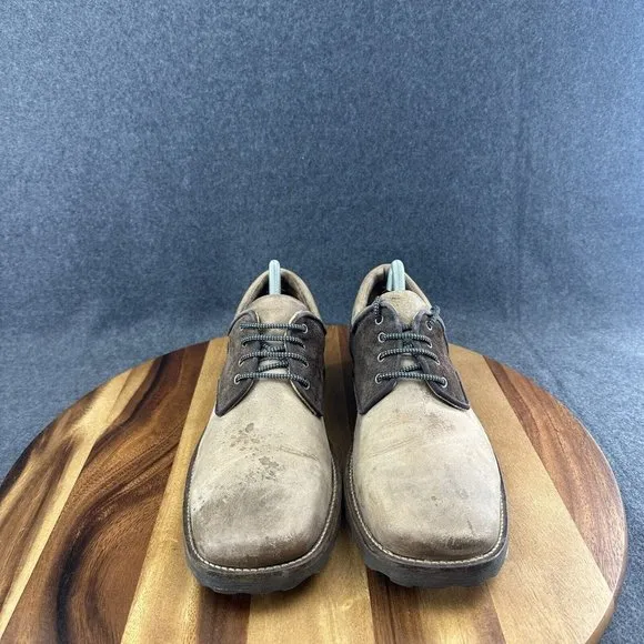Fluevog 760 Turbo Diesel Men's Size 9 Tan &amp; Brown Shoes F Sole