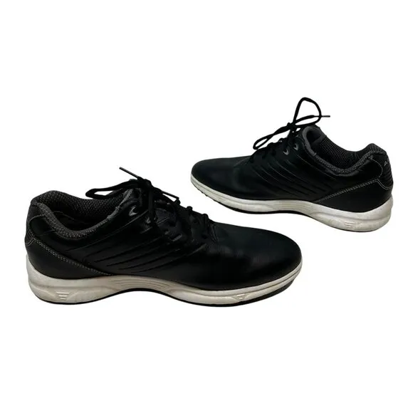 FootJoy Arc SL Golf Shoes Men's 9.5 Black Leather Spikeless Sofcollar FJ 59702